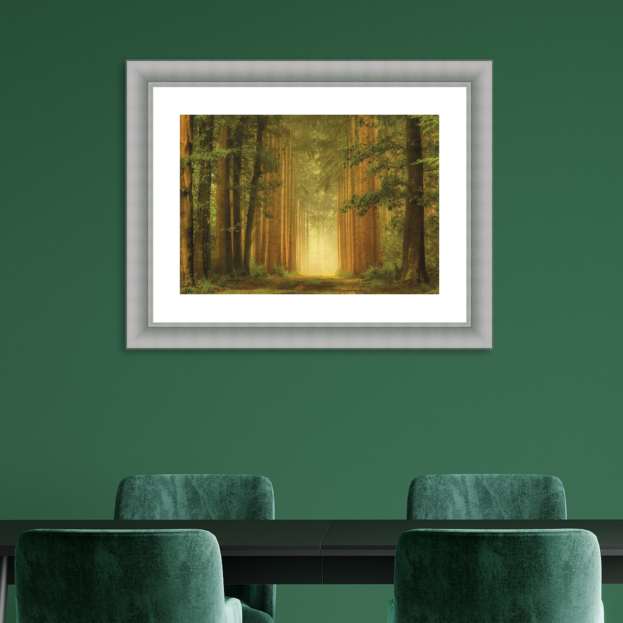 The Art Group The Portal Framed Print Green Price Comparisons | Compare The Build