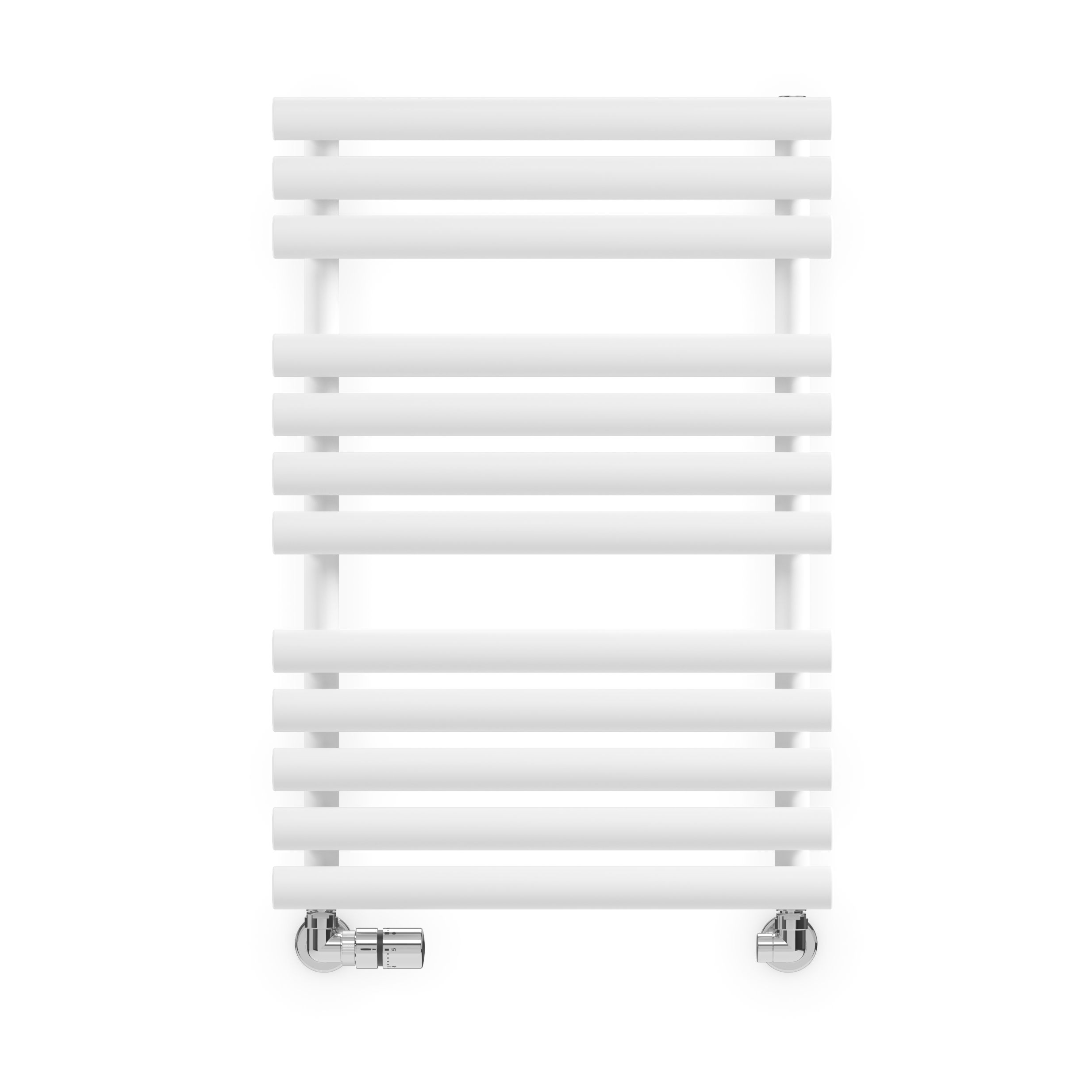 Terma Rolo White Towel Warmer (W)520mm X (H)755mm | Compare The Build