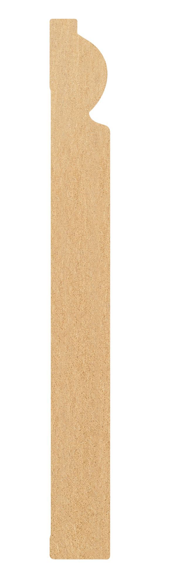 MDF Oak veneer Torus Skirting board (L)2.4m (W)119mm (T)18mm Price Comparisons | Compare The Build