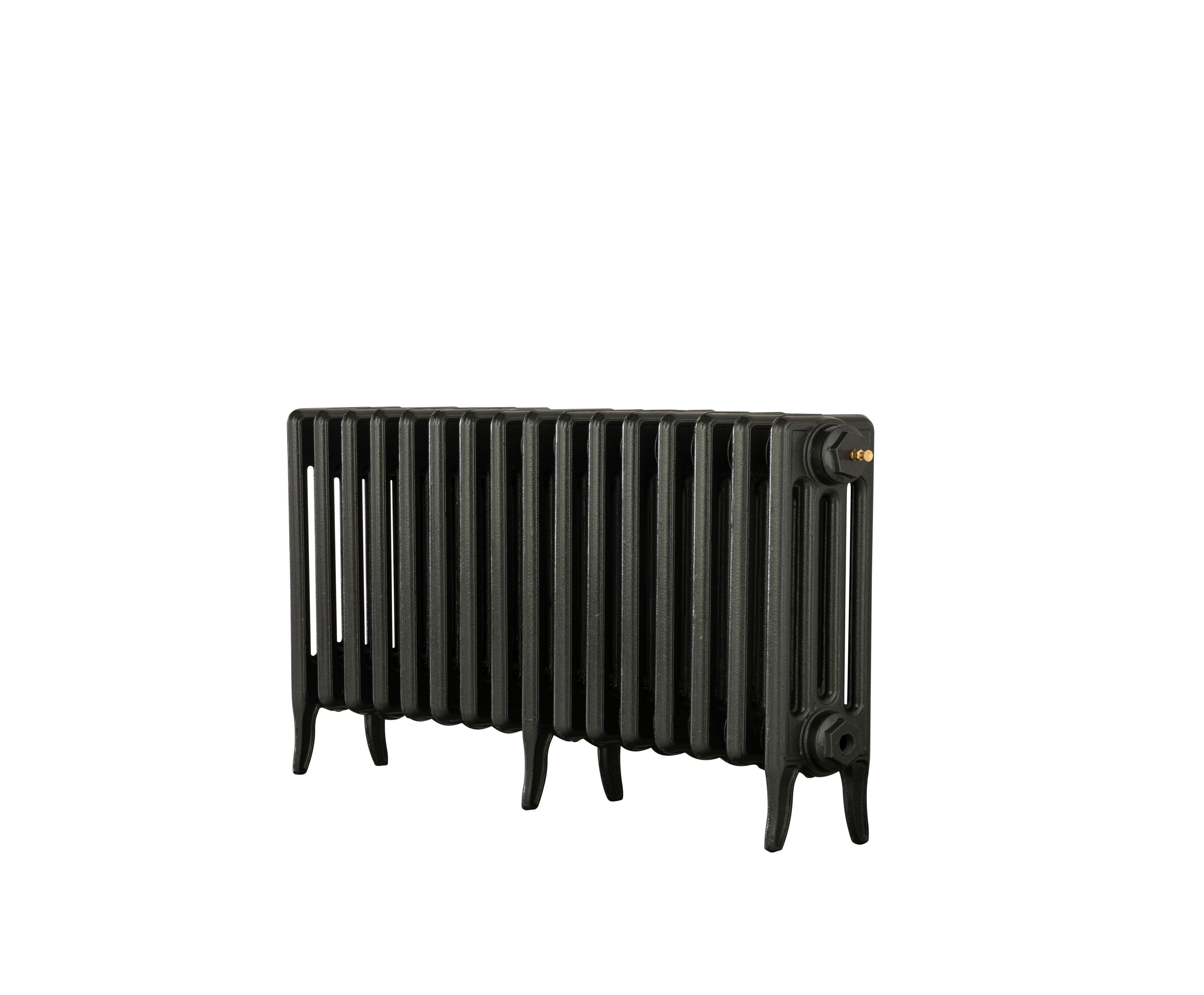 Arroll Neo-Classic 4 Column Radiator, Anthracite (W)874mm (H)460mm | Compare The Build