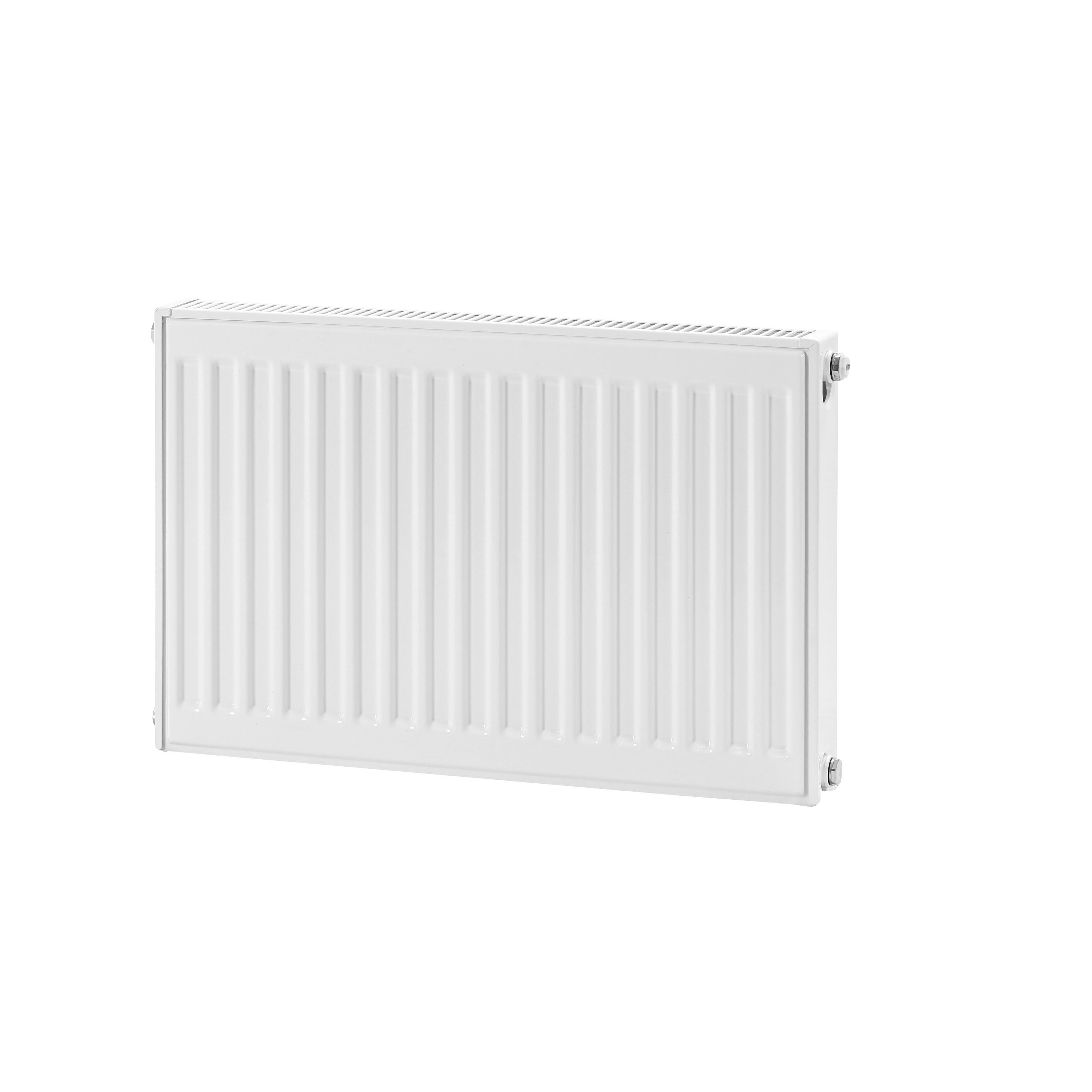 Flomasta White Type 21 Single Panel Radiator, (W)600mm X (H)400mm | Compare The Build