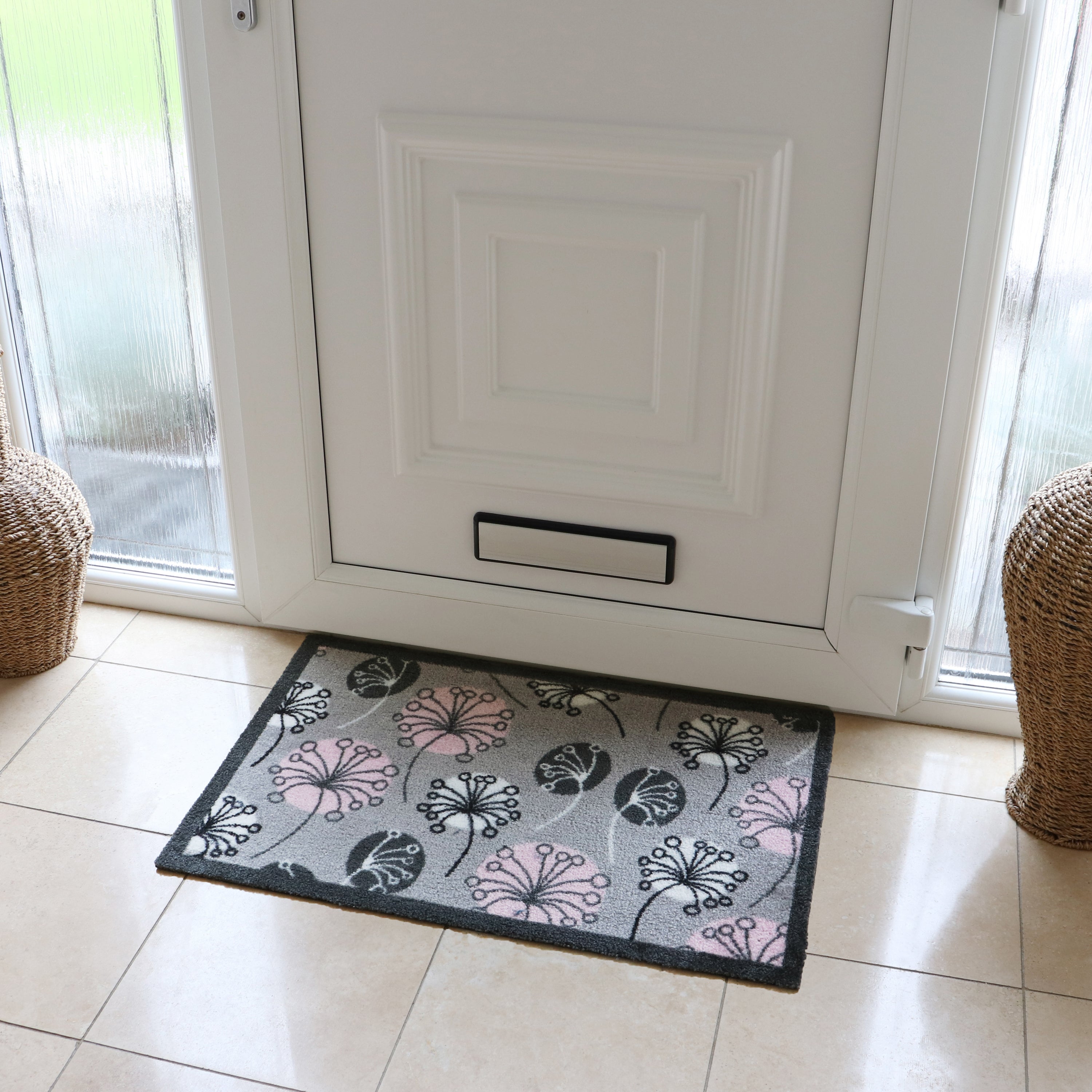 JVL Mega Latex Dandelion Seeds Doormat Pink Price Comparisons | Compare The Build