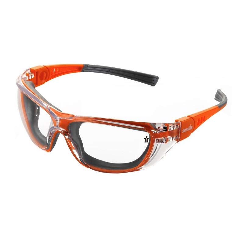 Scruffs Falcon Safety Glasses in Orange T52175 Price Comparisons | Compare The Build