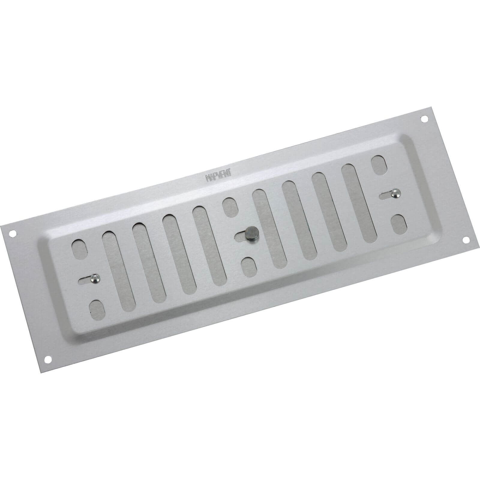 Adjustable Vent - 229 x 76mm - Silver Aluminium Price Comparisons | Compare The Build