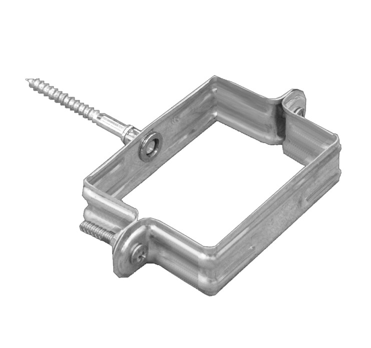 Zinc Square Downpipe Clip - 80mm x 80mm Price Comparisons | Compare The Build
