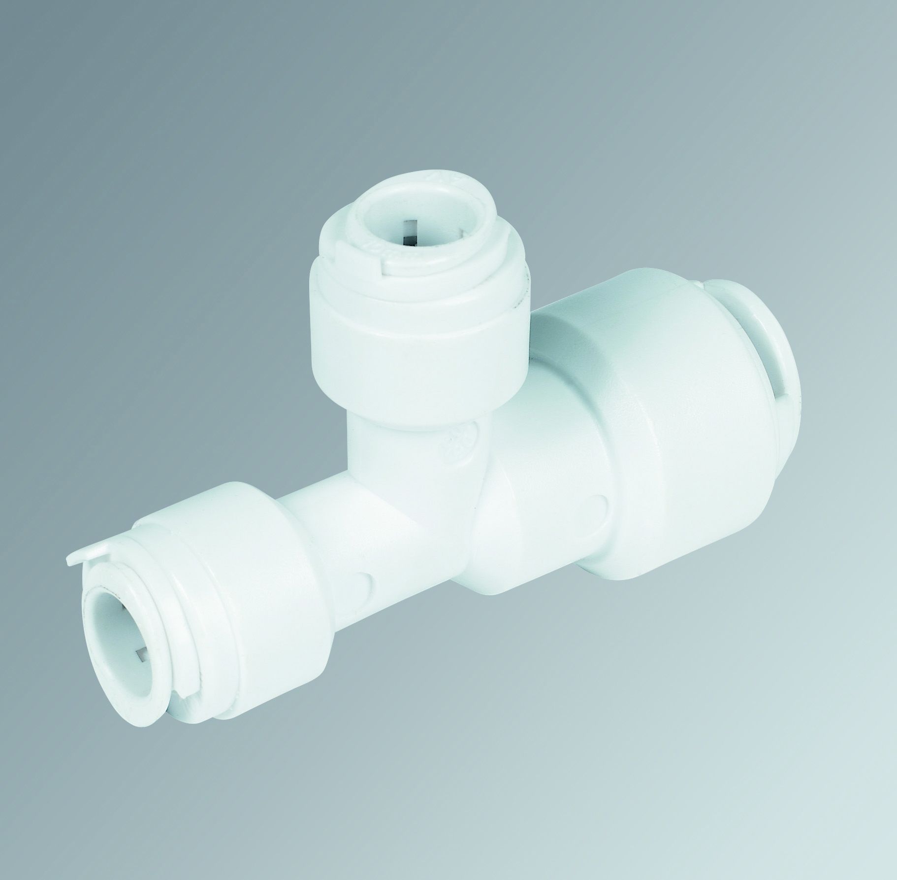 White Push-Fit Reducing Pipe Tee (Dia)22mm X 15mm X 15mm Price Comparisons | Compare The Build