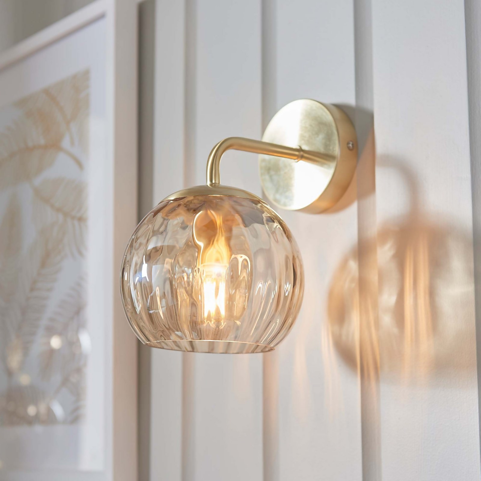 Geneva Wall Light - Brass Price Comparisons | Compare The Build