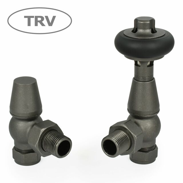 West Thermostatic Valves, Faringdon, Light Pewter Angled  - 8mm Price Comparisons | Compare The Build