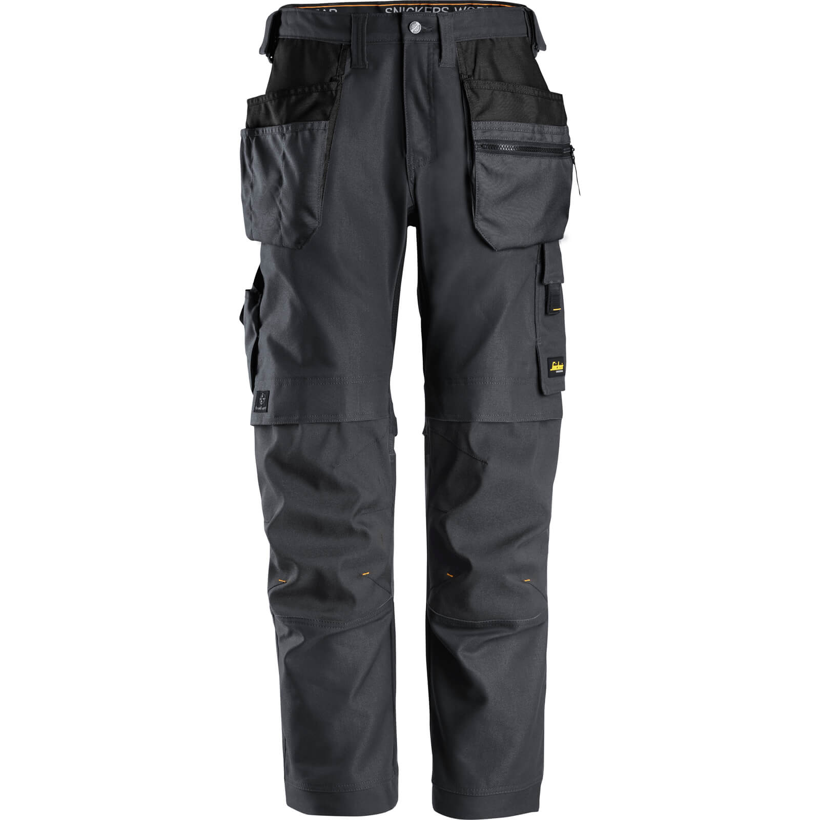 Snickers 6224 Allround Work Canvas Stretch Fit Work Trousers Holster Pockets Grey 33" 28" Price Comparisons | Compare The Build