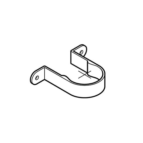 Alumasc Flushjoint Circular Standard Pipe Clip 63mm - Agate Grey Aluminium RW1/236/PPC/7038 Price Comparisons | Compare The Build