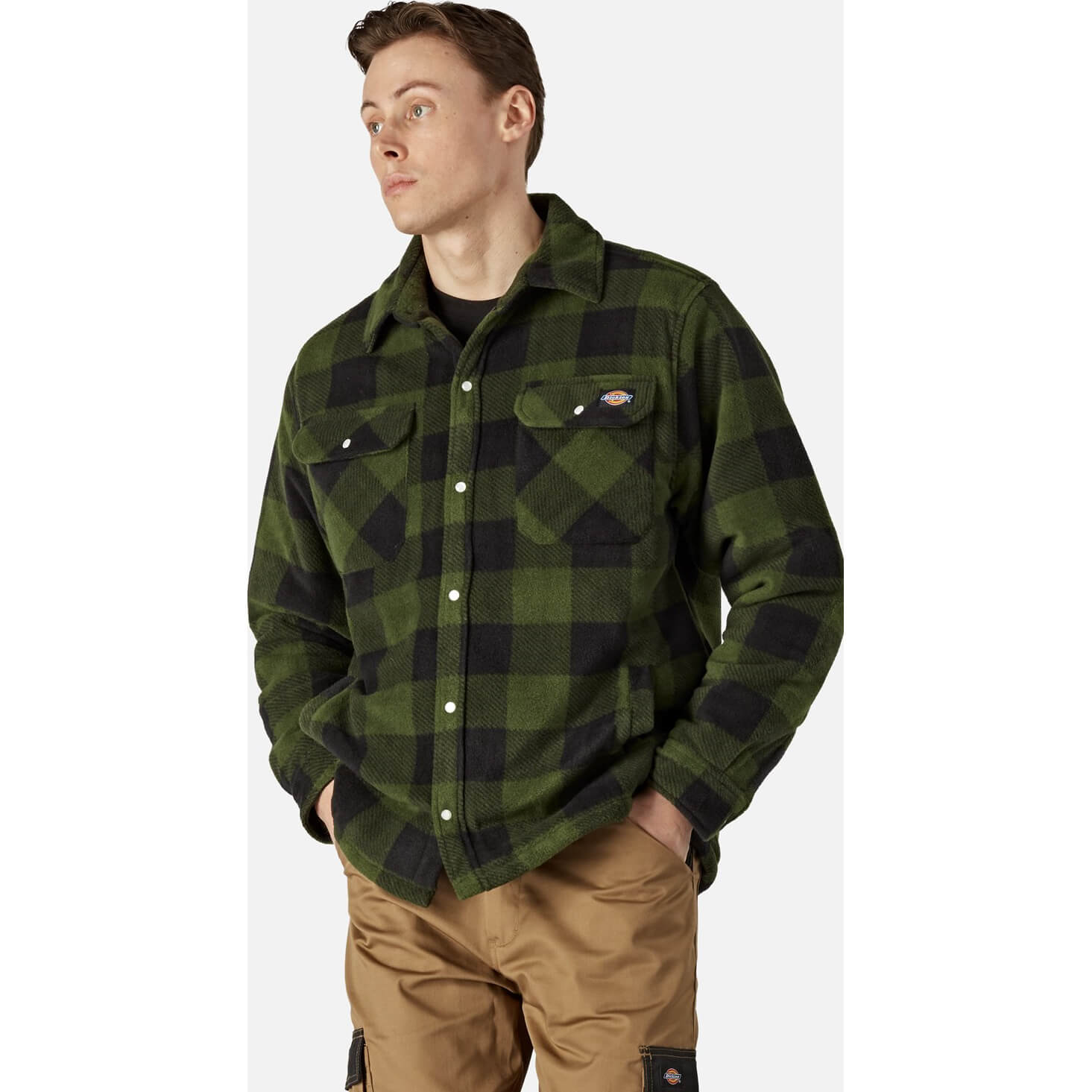 Dickies Portland Shirt Green XL Price Comparisons | Compare The Build