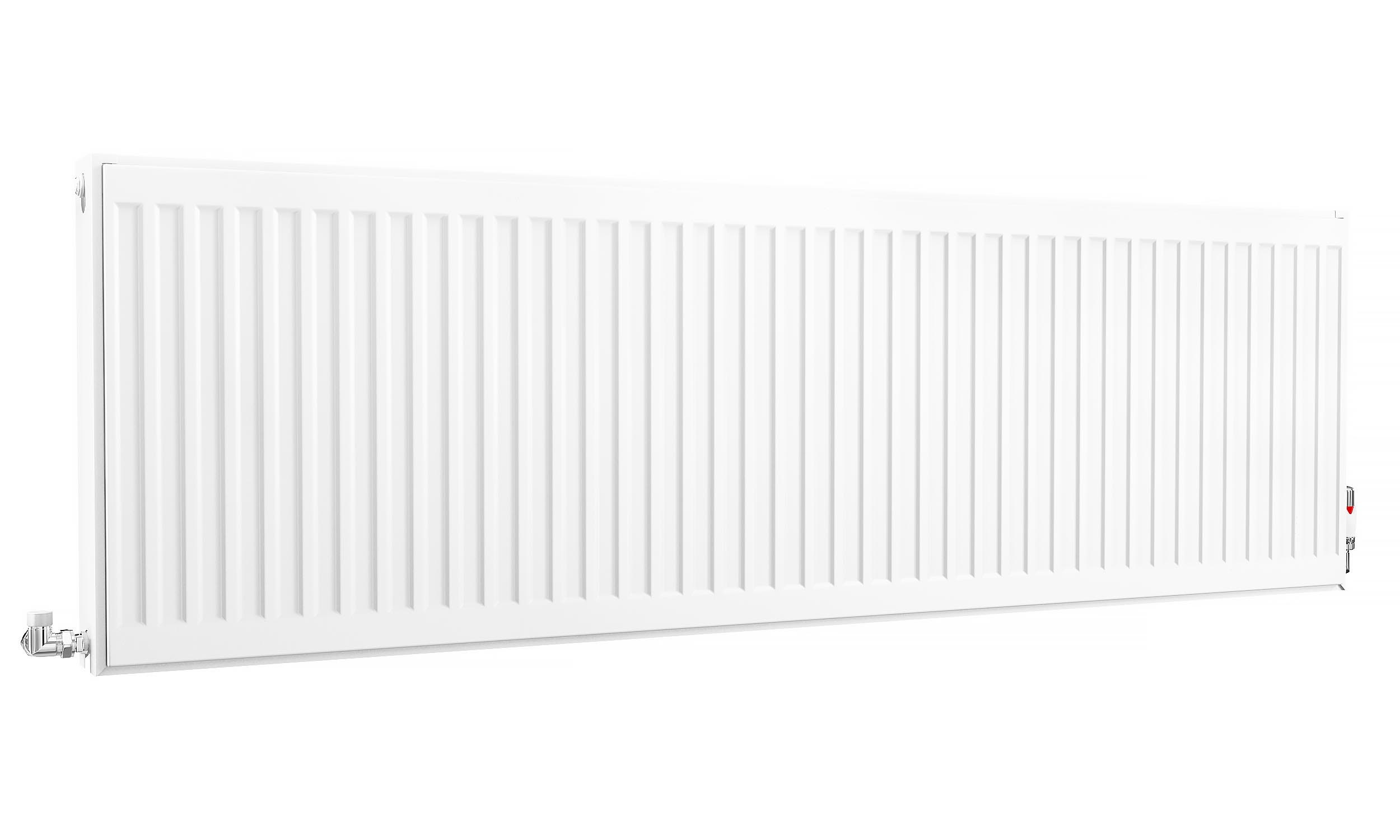 Kartell K-Rad Compact Horizontal Radiator, White, 500mm x 1600mm - Double Panel, Double Convector Price Comparisons | Compare The Build