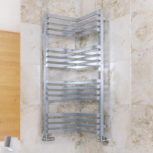 Terma Incorner Heated Towel Rail Chrome Effect 1005 x 350mm Price Comparisons | Compare The Build