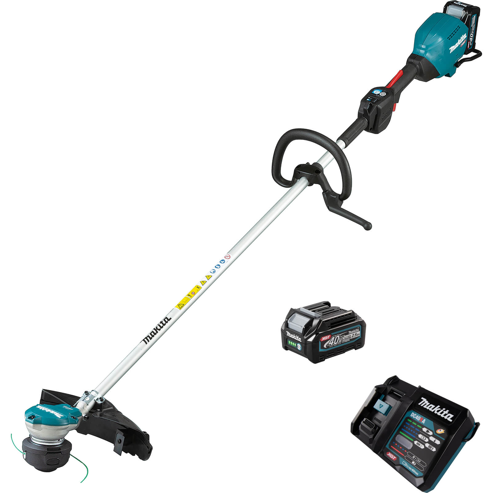 Makita UR003G 40v Max XGT Cordless Brushless Grass Trimmer 350mm 2 x 2.5ah Li-ion Charger Price Comparisons | Compare The Build