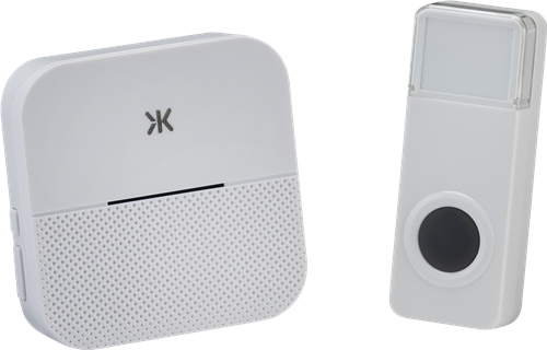 KnightsBridge Wireless plug in door chime - white | Compare The Build