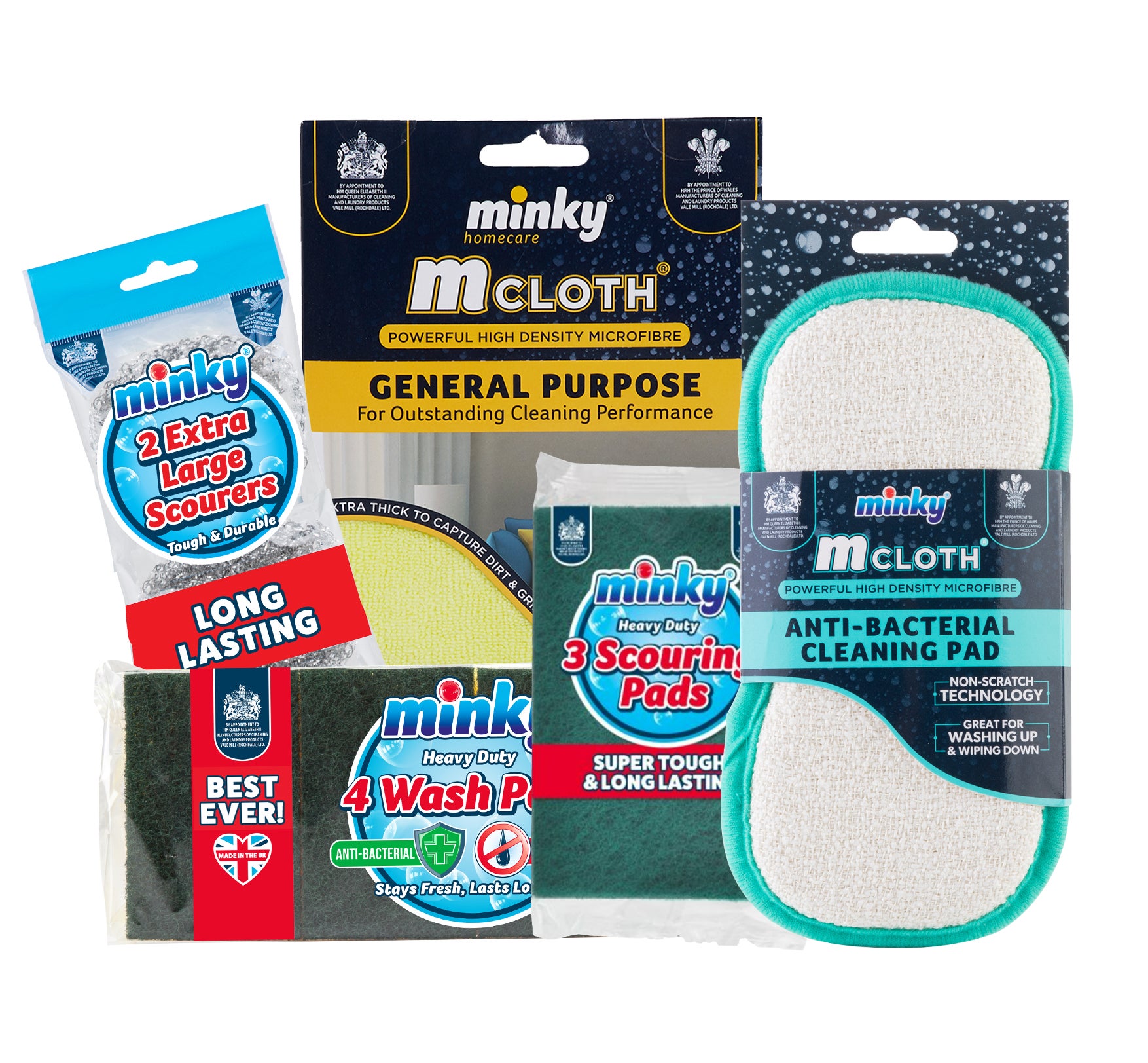 Everyday Purpose Cleaning Bundle MultiColoured Price Comparisons | Compare The Build