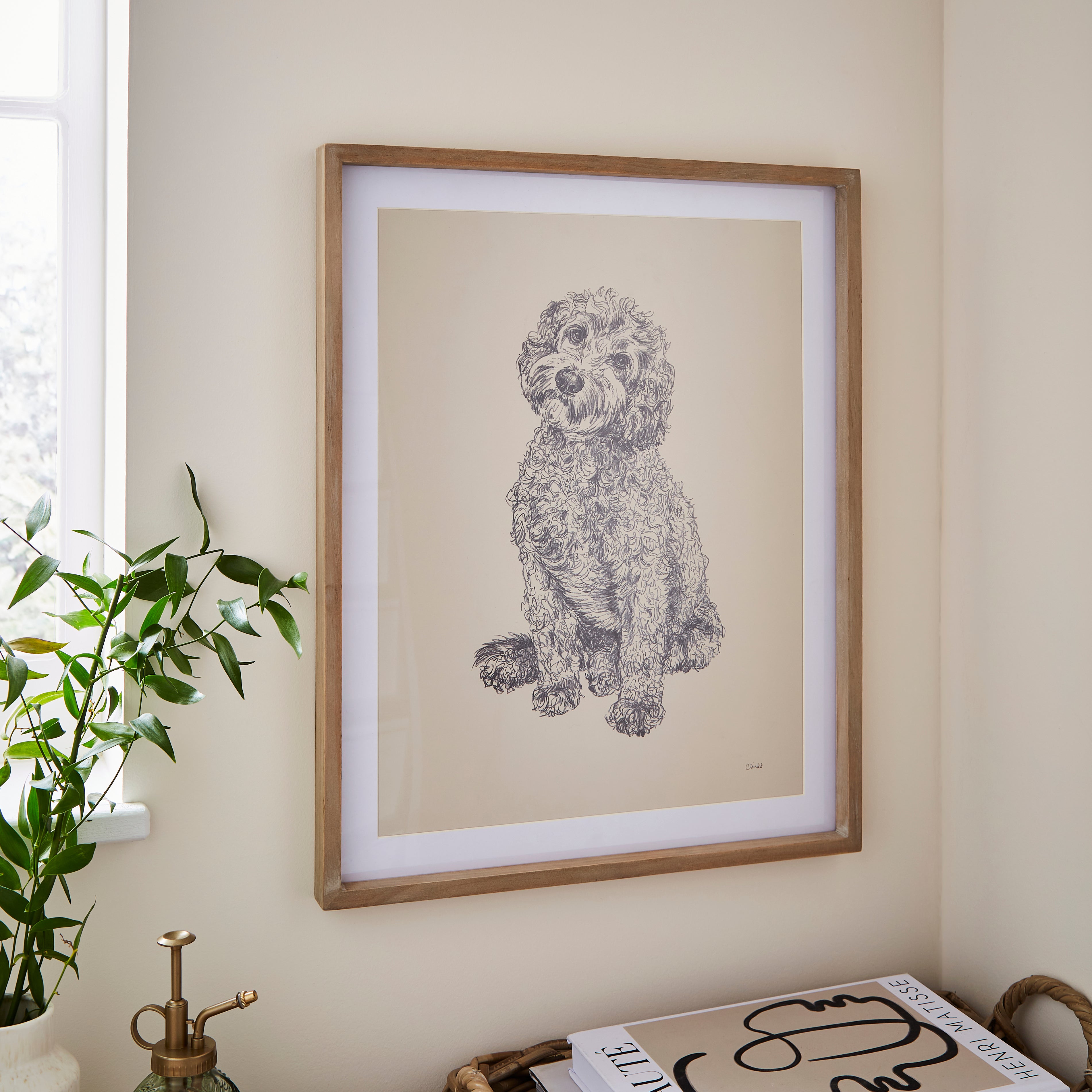 Chuchgate Cockapoo Framed Print White Price Comparisons | Compare The Build