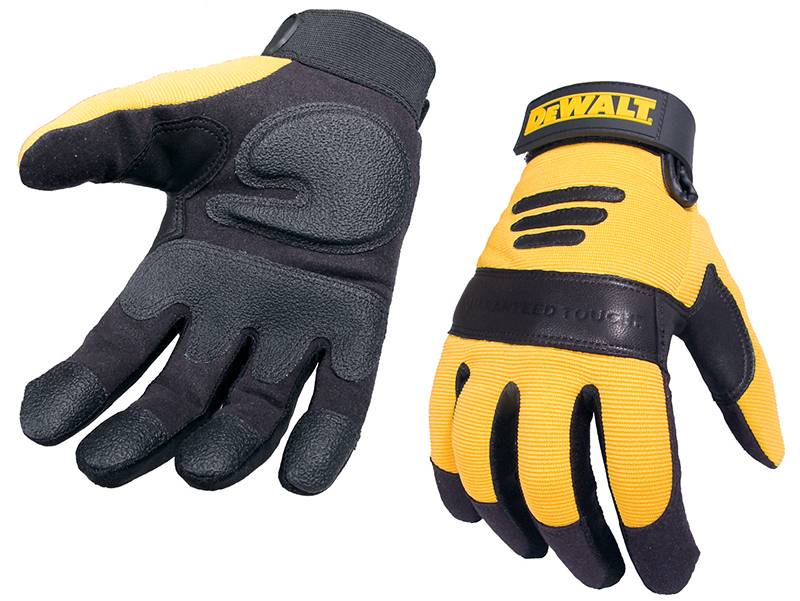 DEWALT DEWPERFORM2 Synthetic Padded Leather Palm Gloves - Large Price Comparisons | Compare The Build