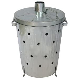 Wickes Garden Galvanised Incinerator - 80L | Compare The Build