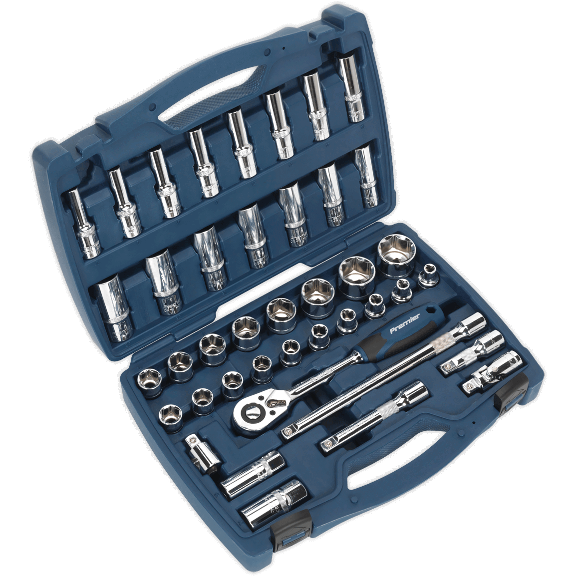 Sealey AK8993 1/2" Drive 41 Piece Socket Set 1/2" Price Comparisons | Compare The Build