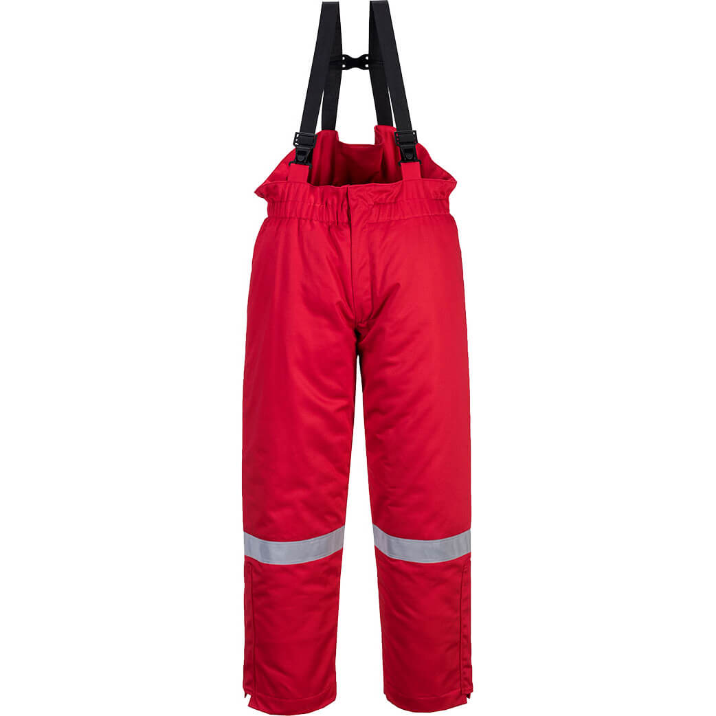 Biz Flame Mens Flame Resistant Antistatic Winter Bib and Brace Red 2XL Price Comparisons | Compare The Build