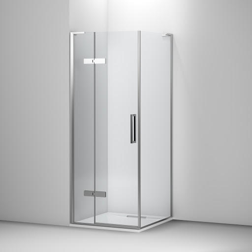 Mira Ascend 1000 x 800mm Frameless Hinged Corner Entry Enclosure - 8mm Glass Price Comparisons | Compare The Build