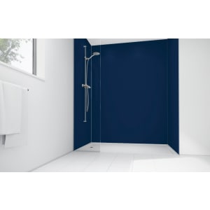 Mermaid Atlantic Matt Acrylic 3 Sided Shower Panel Kit - 1700 x 900mm Price Comparisons | Compare The Build