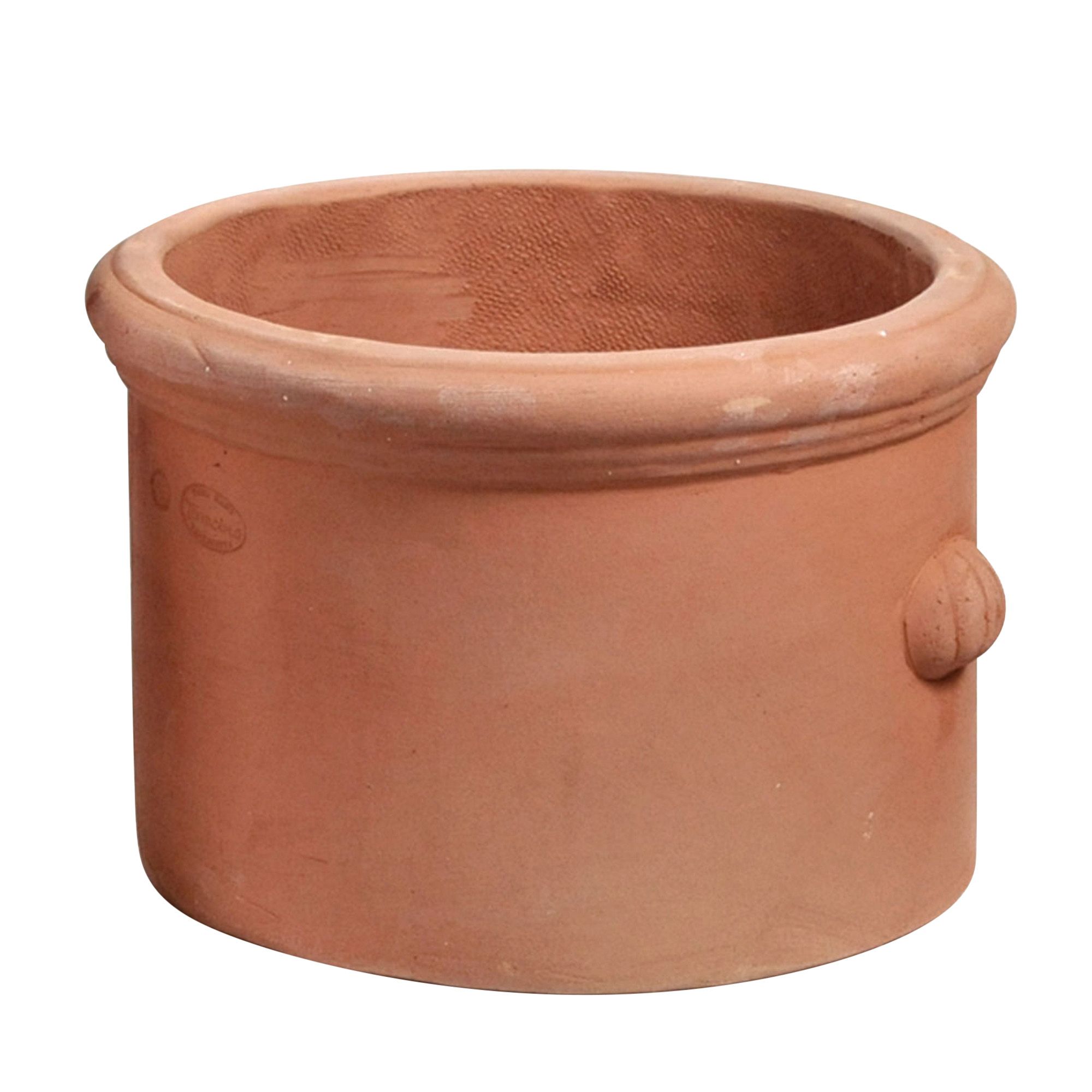 Verve Eden Round Terracotta Terracotta Plant Pot (H)350mm (Dia)500mm Price Comparisons | Compare The Build