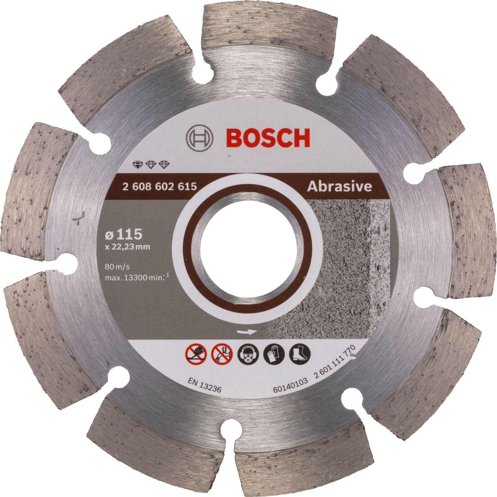 Bosch Diamond Disc Standard for Abrasive Materials 115mm Price Comparisons | Compare The Build