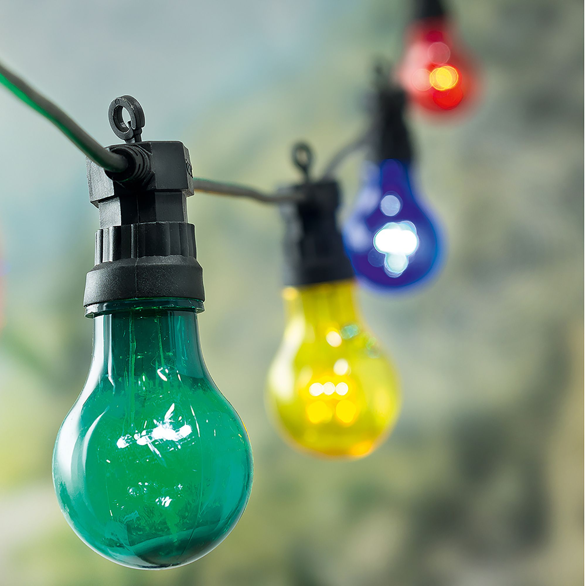 Premier Bulb Mains-Powered Multicolour 20 Led Indoor & Outdoor String Lights Price Comparisons | Compare The Build