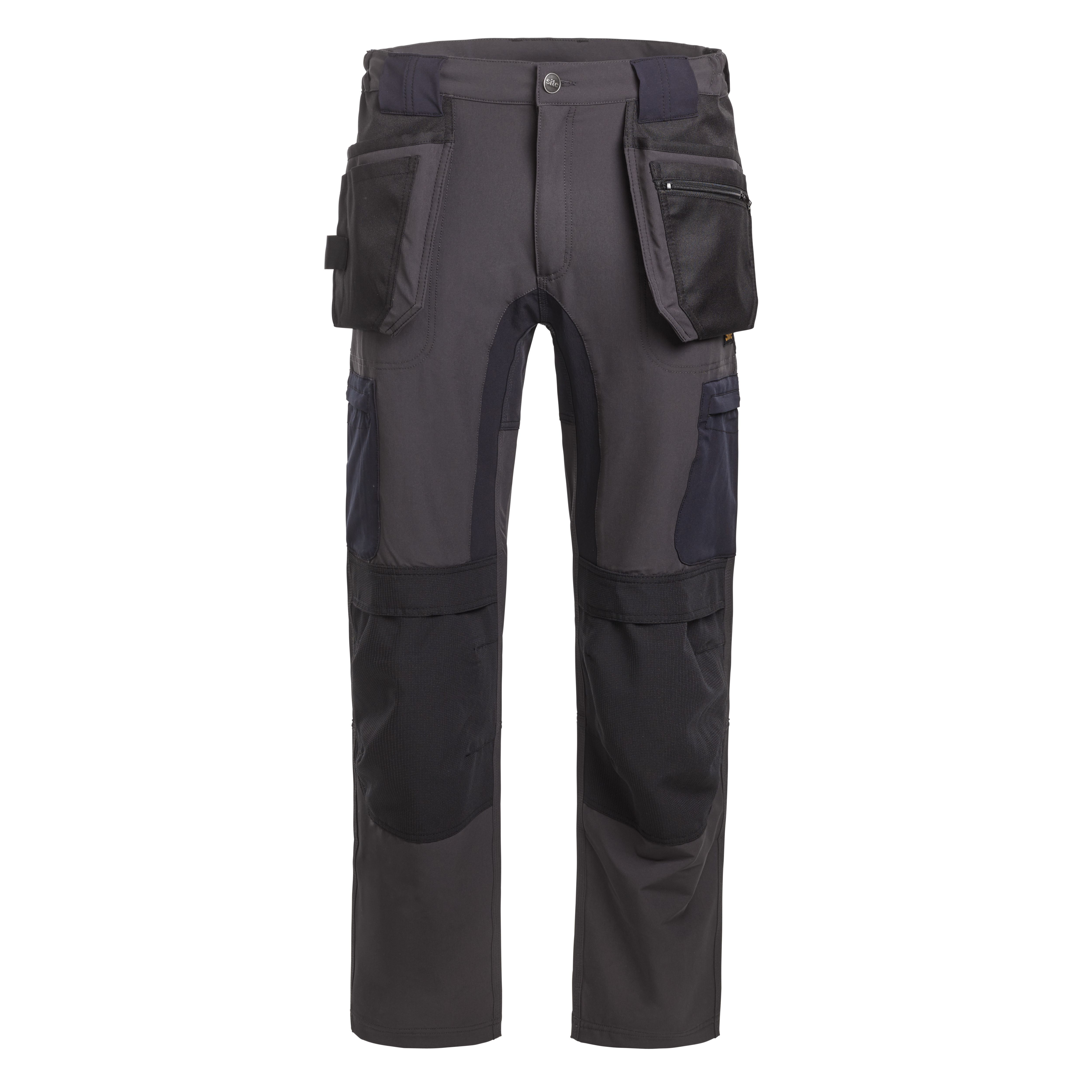 Site Dalbo Grey/black Men's Holster Pocket Trousers, W36" L32" Price Comparisons | Compare The Build