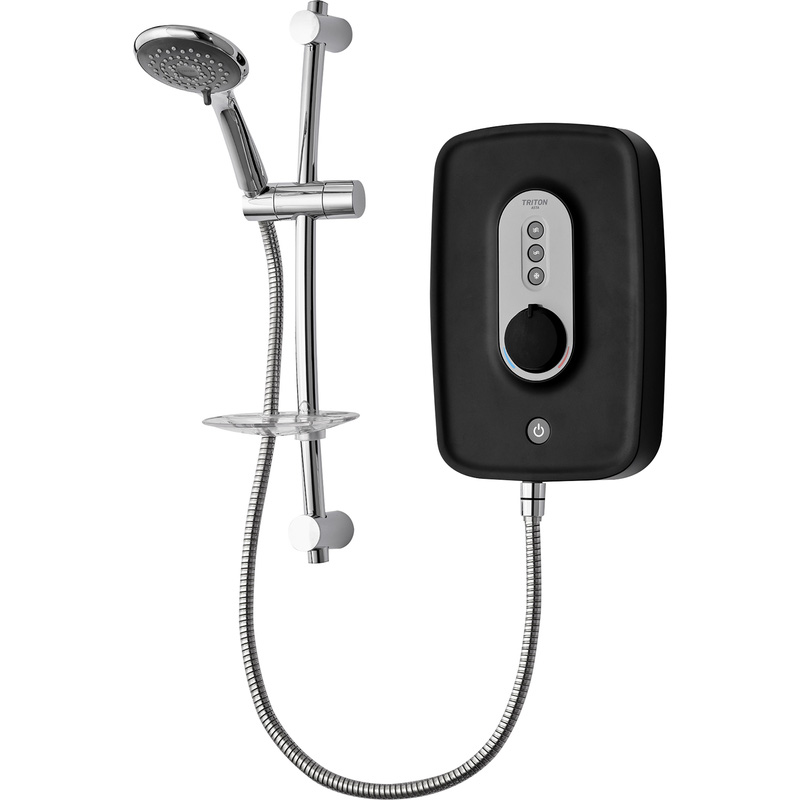 Triton Showers Triton Asta Electric Shower 9.5kW in Black Price Comparisons | Compare The Build