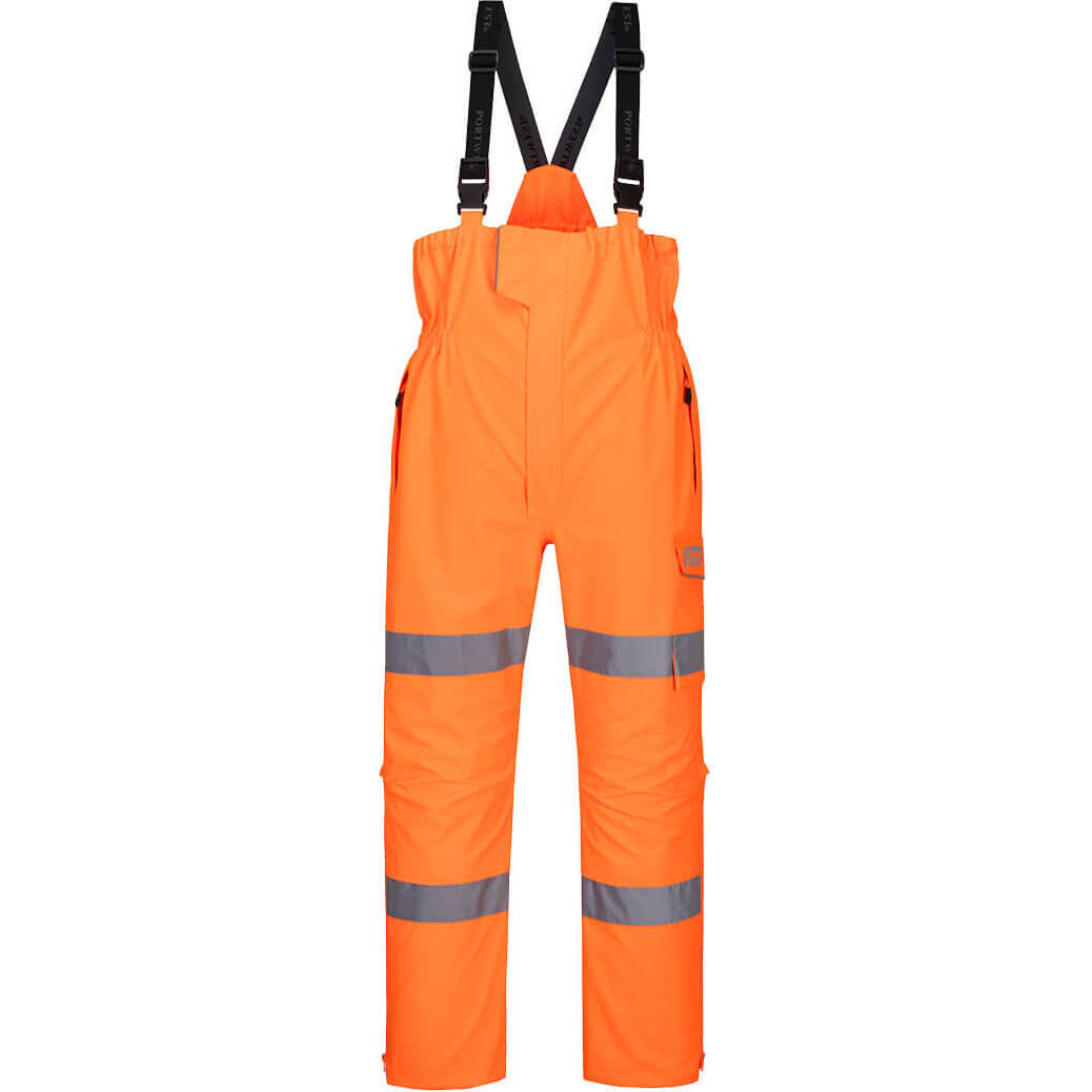 Oxford Weave 300D Class 2 Extreme Bib and Brace Orange M Price Comparisons | Compare The Build