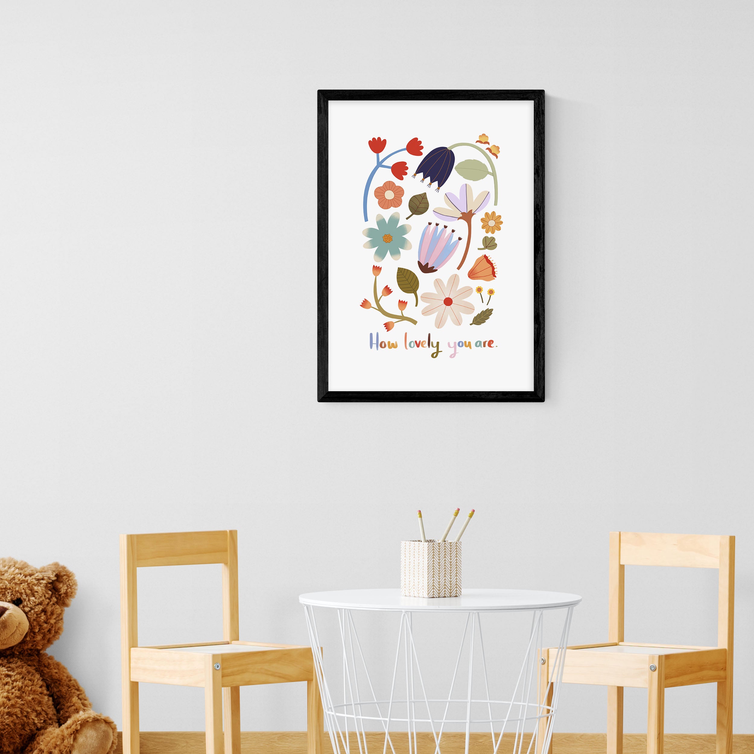 East End Prints How Lovely You Are Print MultiColoured Price Comparisons | Compare The Build