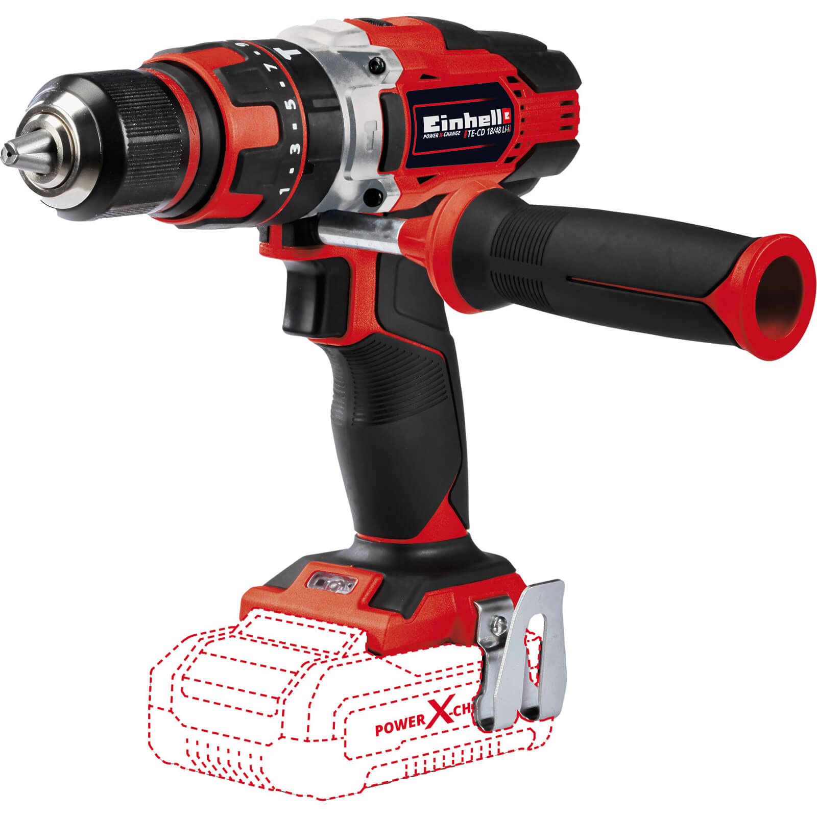 Einhell TE-CD 18/48 Li-i 18v Cordless Combi Drill No Batteries No Charger No Case Price Comparisons | Compare The Build