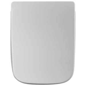 Wickes Square Thermoset Plastic Soft Close Toilet Seat - White | Compare The Build