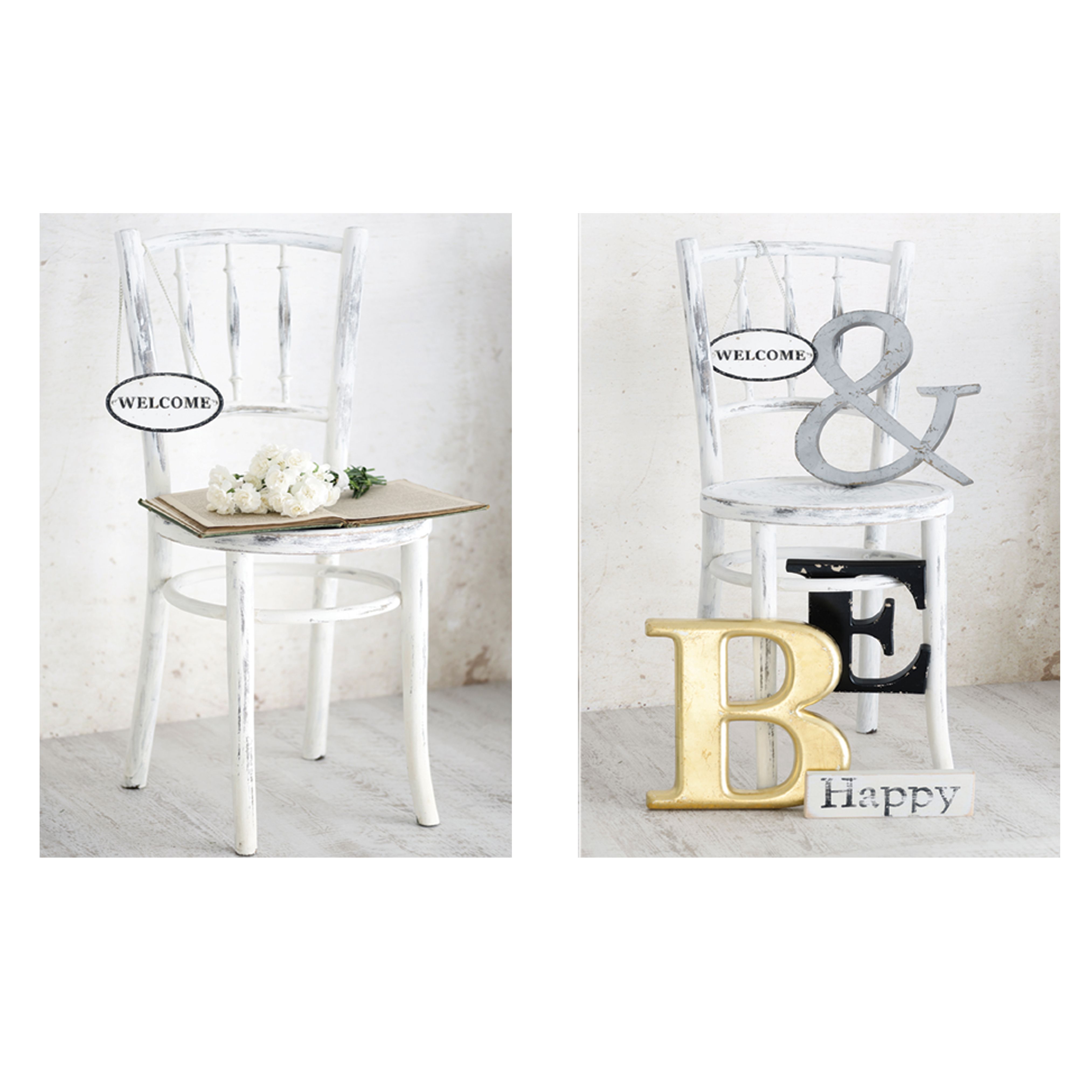 Be Happy Multicolour Wall Art (W)570mm (H)770mm Price Comparisons | Compare The Build