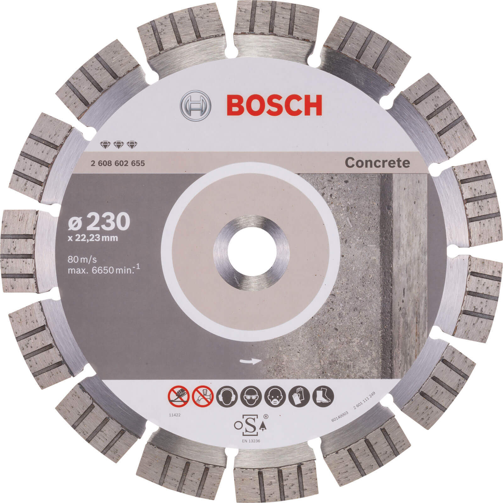 Bosch Best Concrete Diamond Cutting Disc 230mm Price Comparisons | Compare The Build