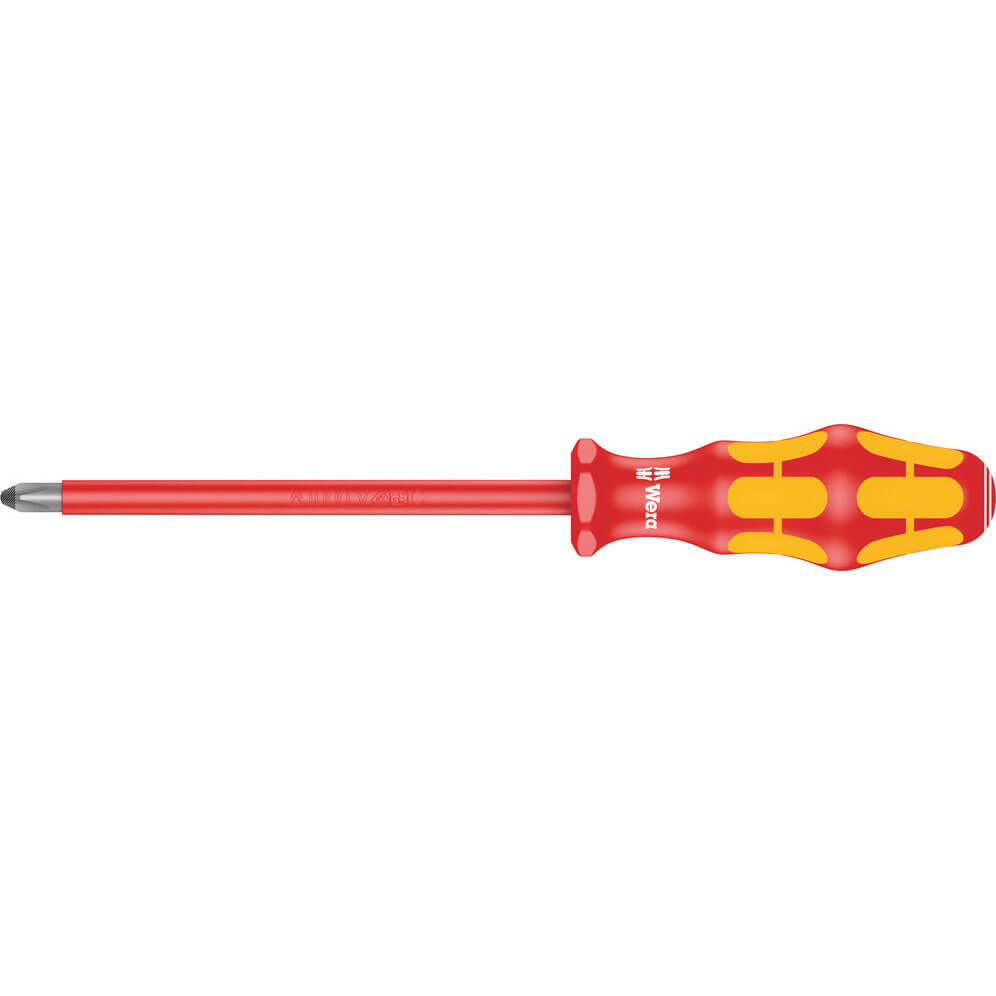 Wera Kraftform 162I VDE Insulated Phillips Screwdriver PH3 80mm Price Comparisons | Compare The Build