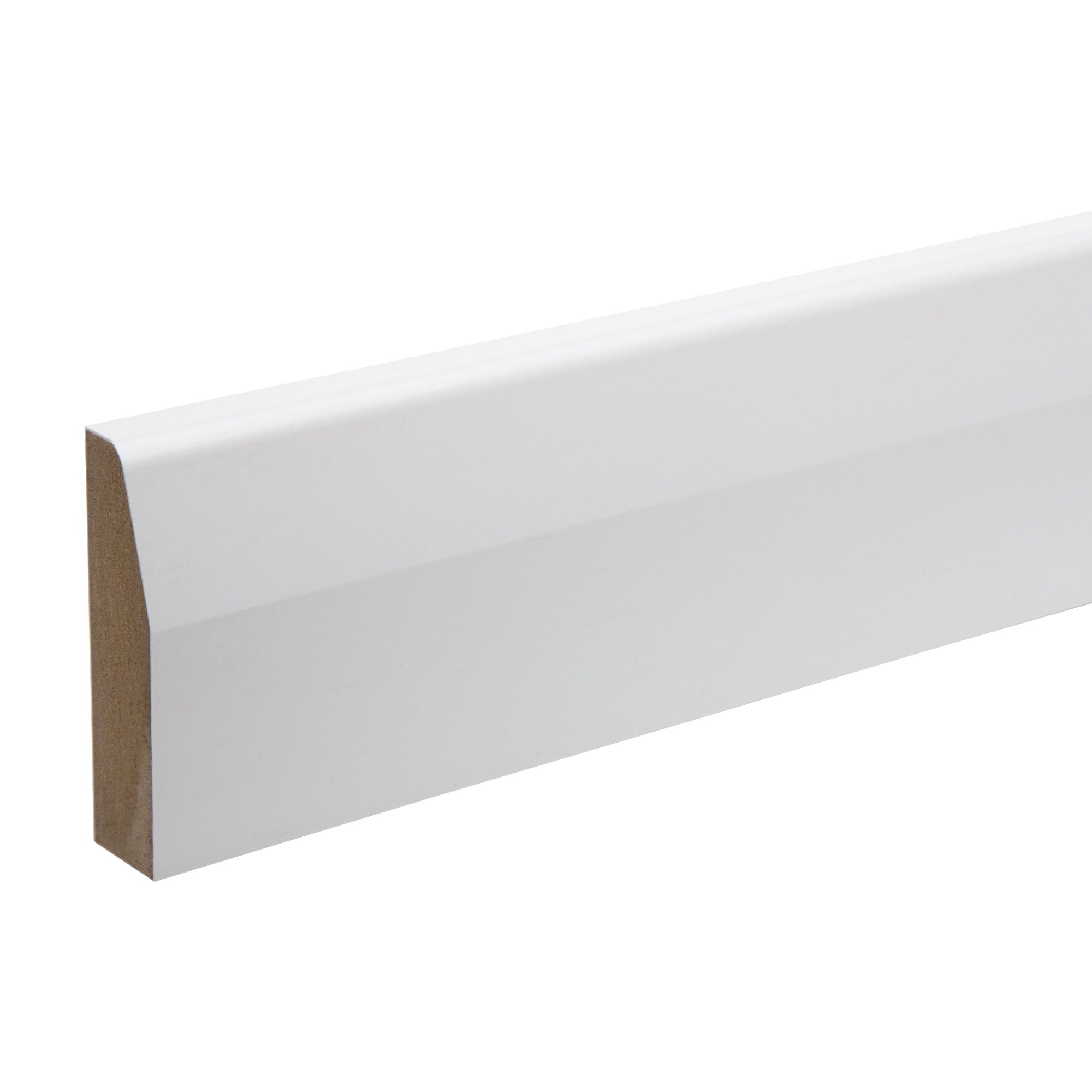 White MDF Chamfered Architrave (L)2.18m (W)69mm (T)18mm Price Comparisons | Compare The Build