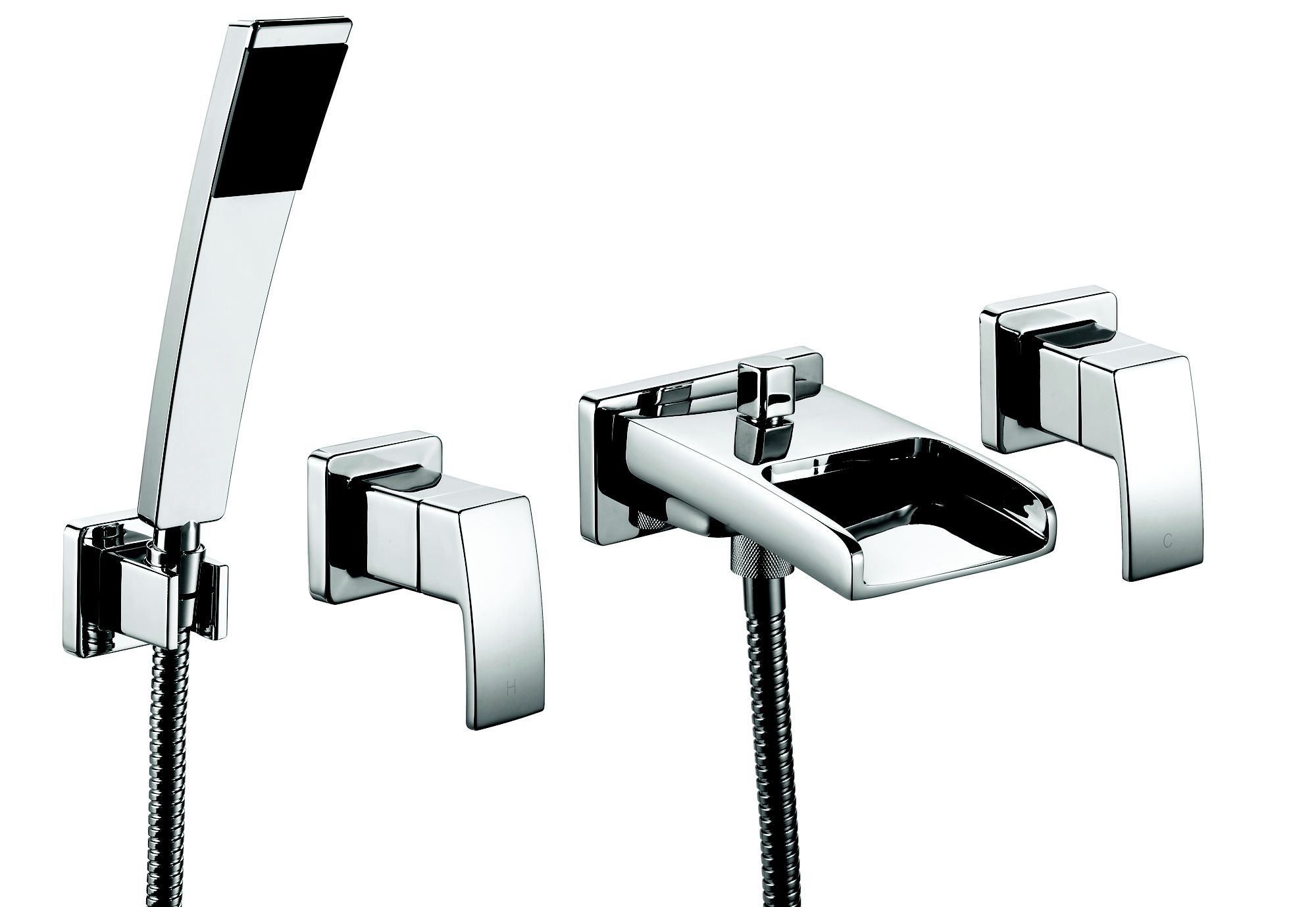 Cooke & Lewis Cascade Waterfall Chrome Finish Bath Shower Mixer Tap Price Comparisons | Compare The Build