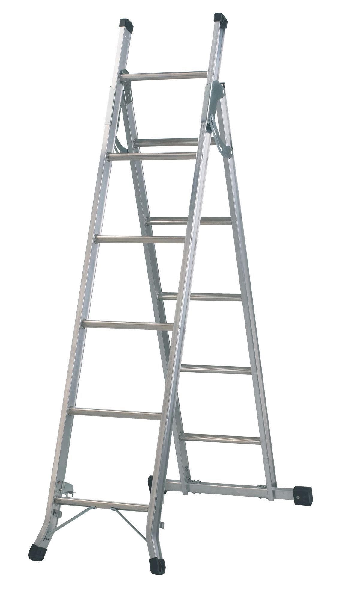 Abru 5-Way 12 Tread Combination Ladder & Platform Price Comparisons | Compare The Build