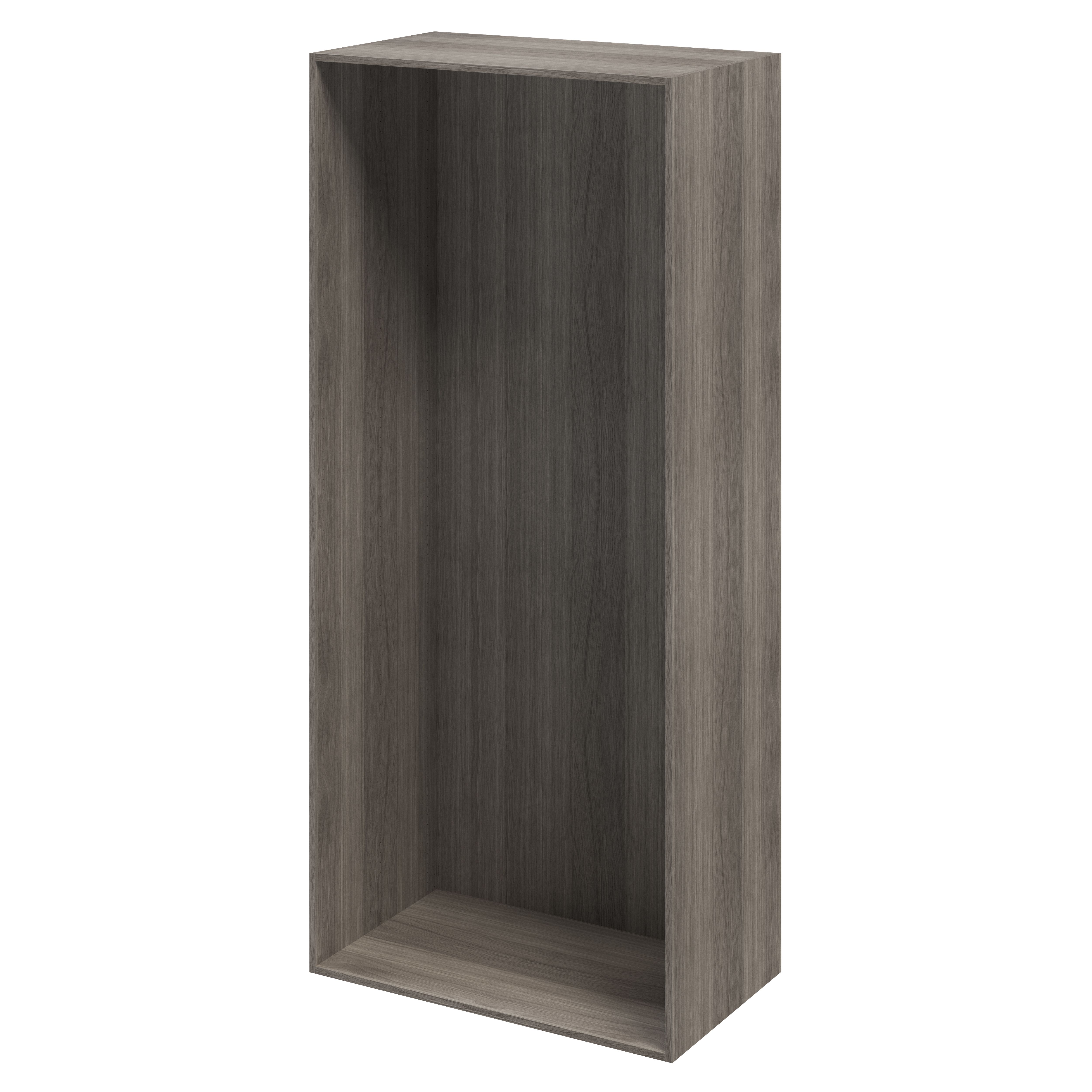 GoodHome Atomia Matt Grey Oak Effect Modular Furniture Cabinet, (H)2250mm (W)1000mm (D)580mm Price Comparisons | Compare The Build