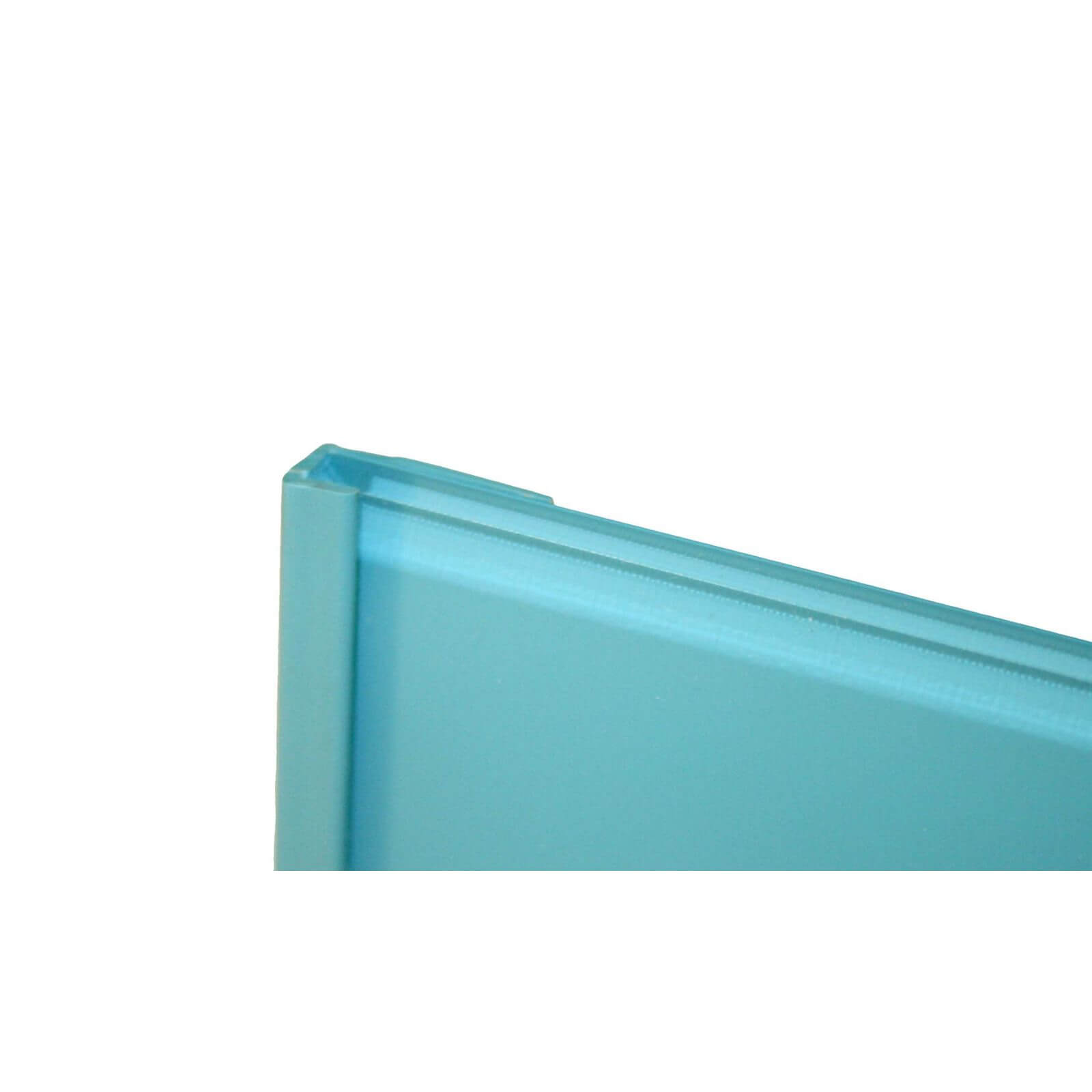 Zenolite Colour Matched PVC Edge Cap - 2500mm - Blue Attoll | Compare The Build