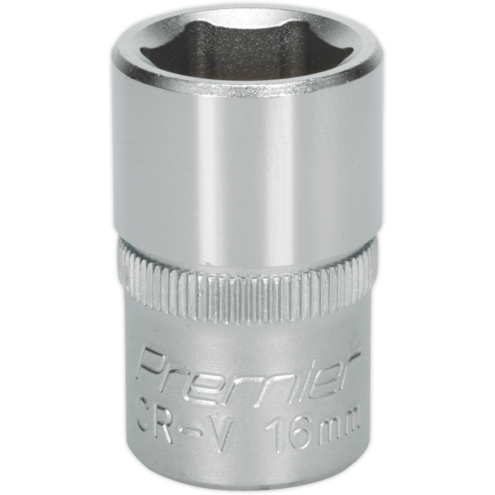 Sealey 1/2" Drive Hexagon WallDrive Socket Metric 1/2" 16mm Price Comparisons | Compare The Build