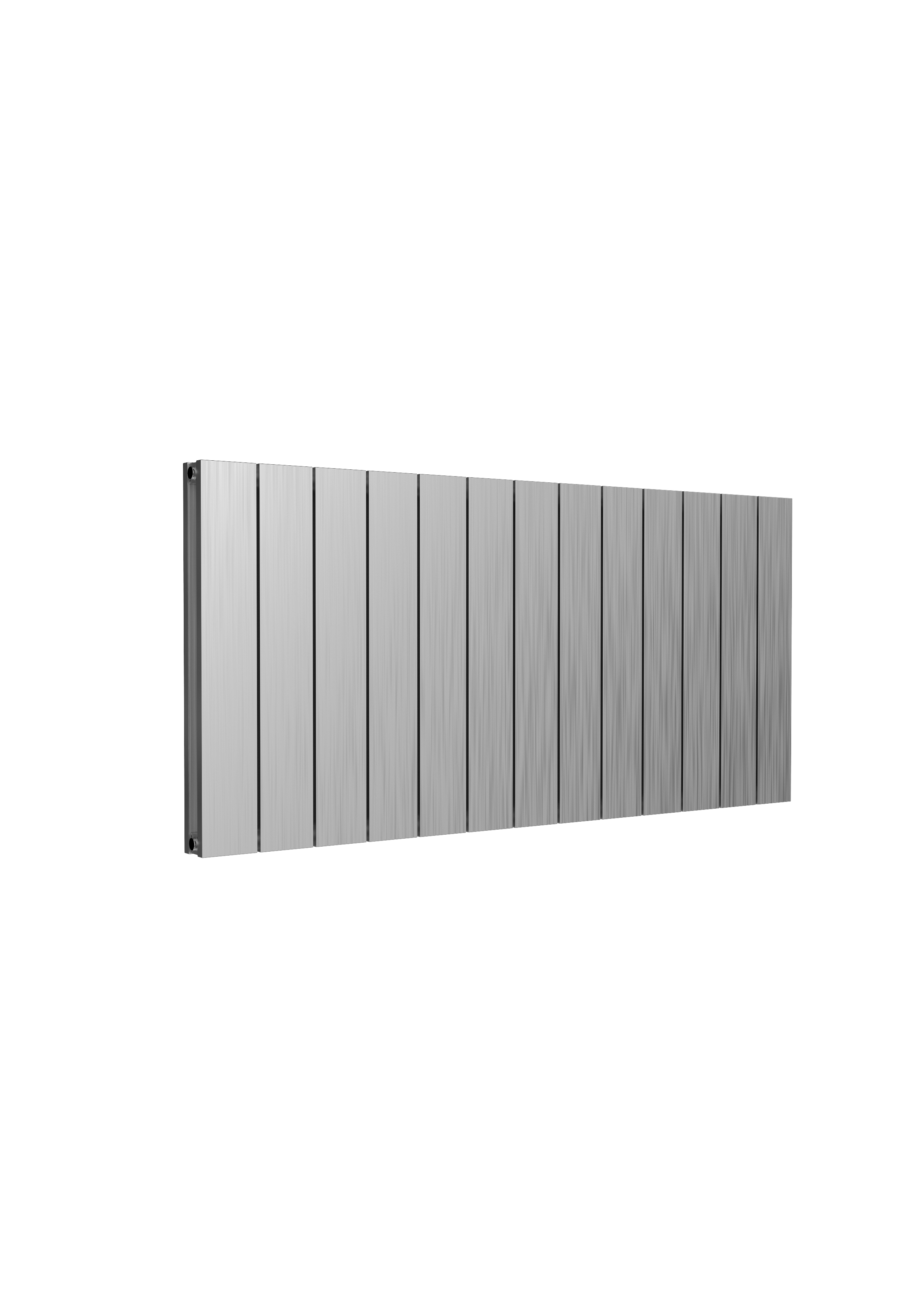 Reina Casina Horizontal Aluminium Designer Radiator, Satin, 600mm x 1230mm Price Comparisons | Compare The Build