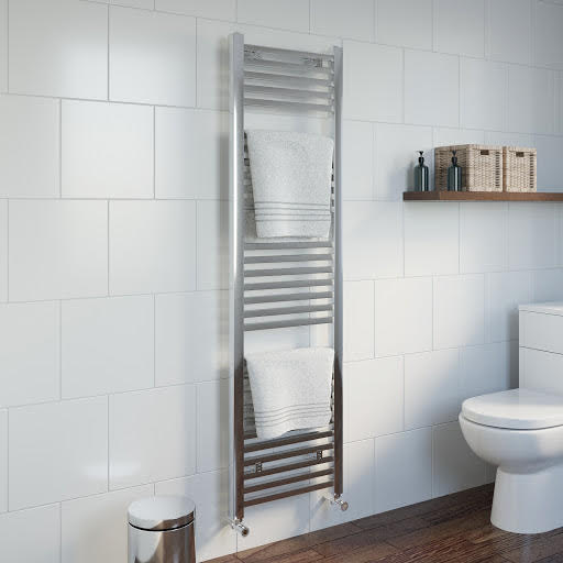 DuraTherm Heated Square Bar Towel Rail Chrome - 1600 x 450mm Price Comparisons | Compare The Build