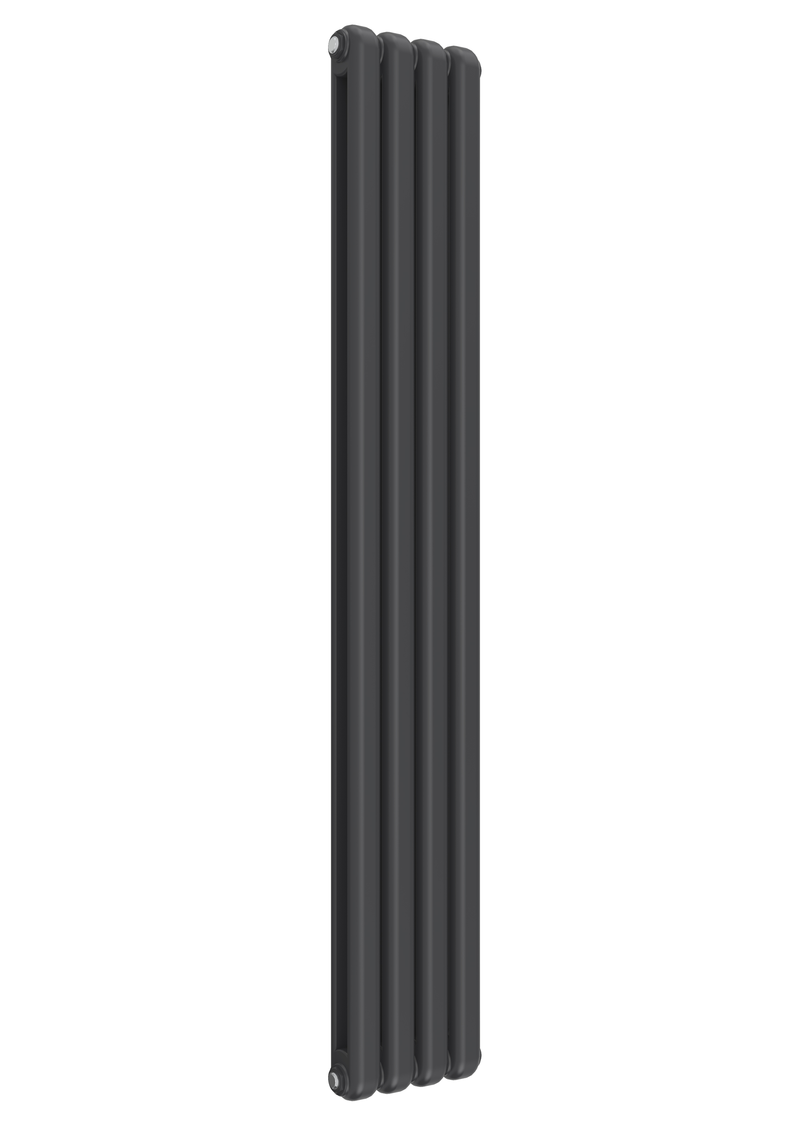 Reina Coneva Column Vertical Radiator, Anthracite, 1800mm x 300mm - Double Panel Price Comparisons | Compare The Build