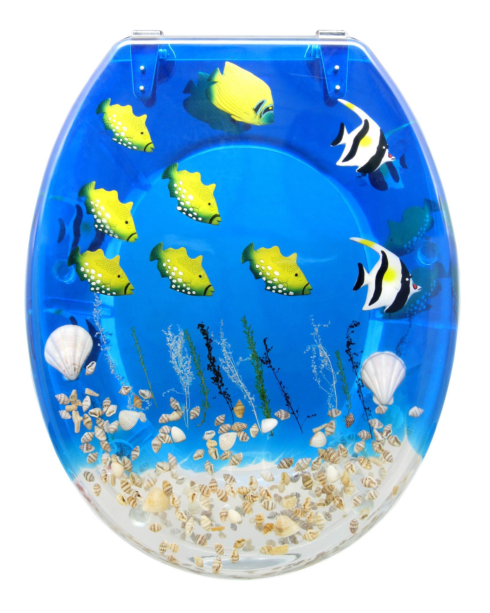 Multi Coloured Tropical Fish Toilet Seat Price Comparisons | Compare The Build