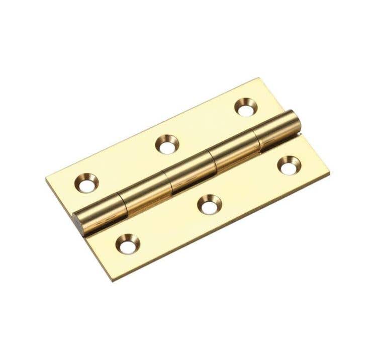 Butt Hinges Solid Brass Polished - 100mm x 60mm (Each) Price Comparisons | Compare The Build